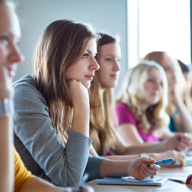 Teenagers In College Class