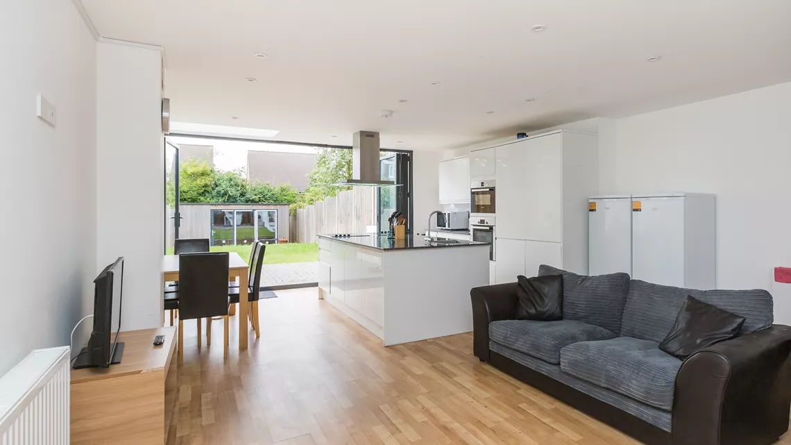 Shared Accommodation Kitchen/Living Space